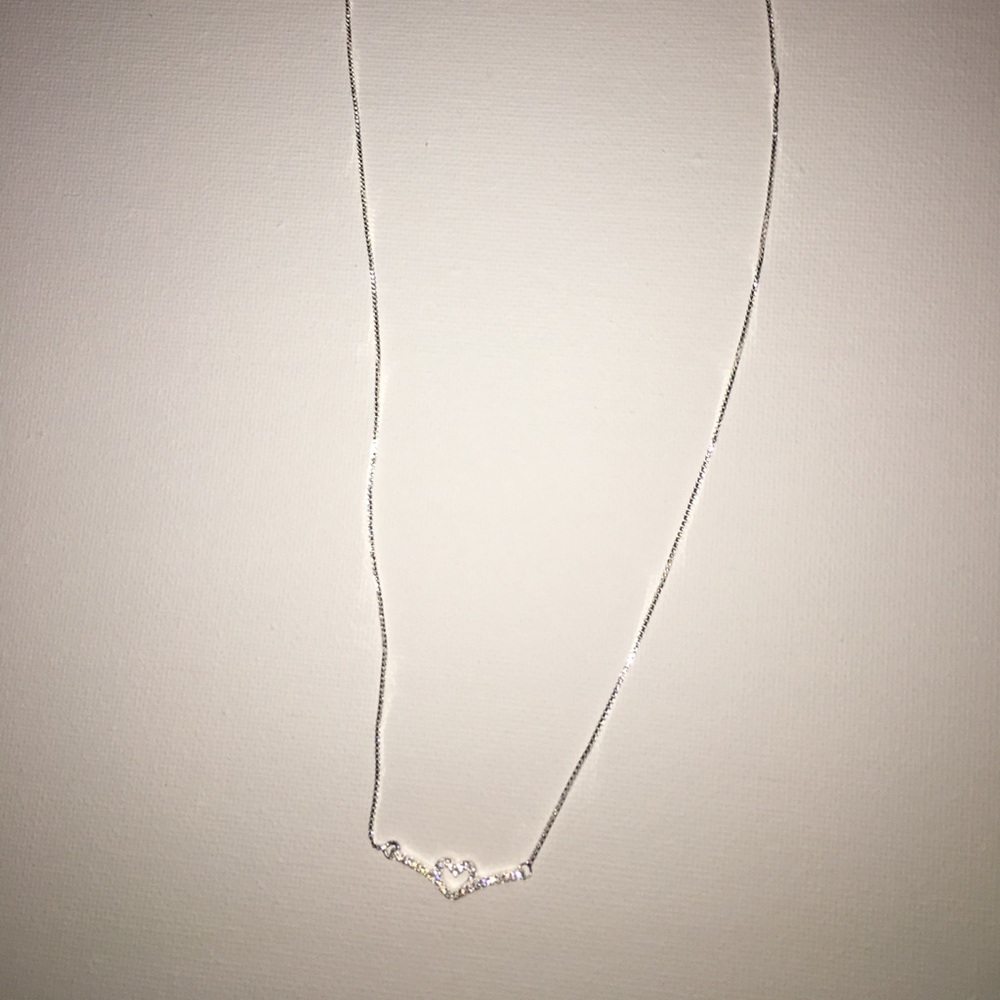 Necklace heart shaped